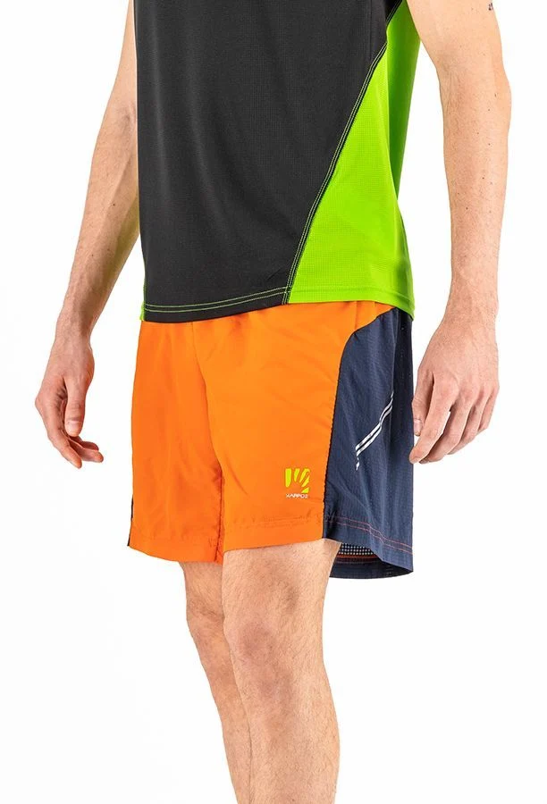 Karpos Fast Evo Short Herren Trailrunning-Short tangerine t/outer space