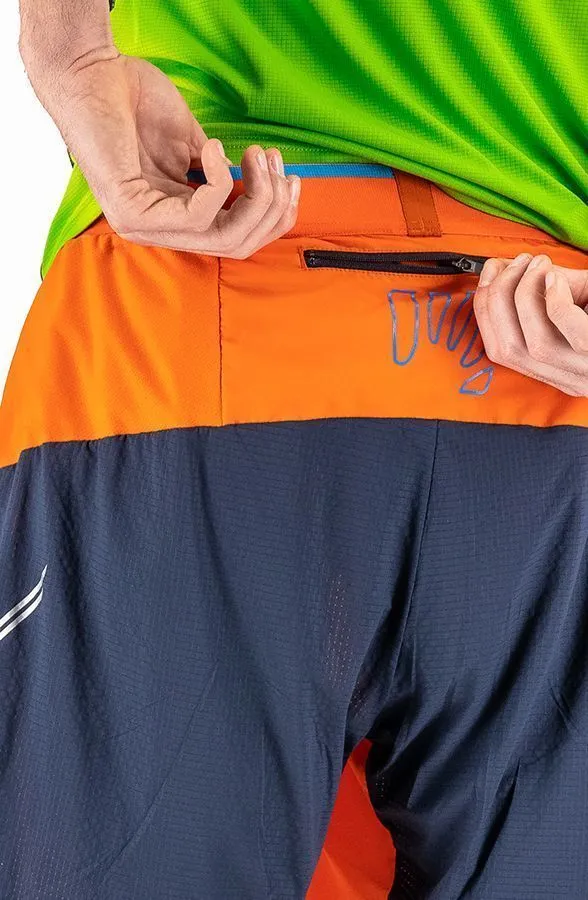 Karpos Fast Evo Short Herren Trailrunning-Short tangerine t/outer space