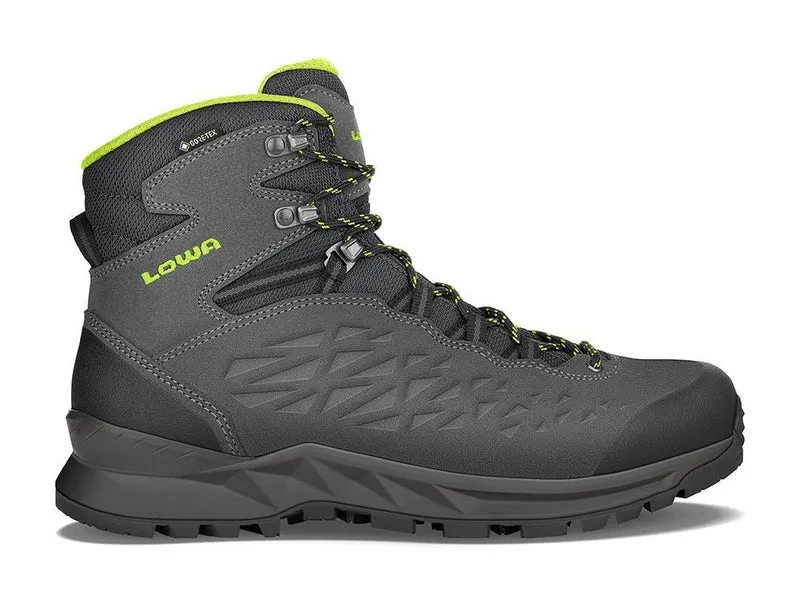 Lowa Explorer II GTX Mid Herren Trekkingschuh anthrazit/limone