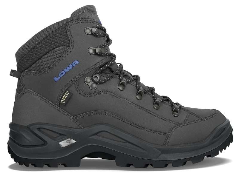 Lowa Renegade GTX MID Herren Wanderschuh anthrazit/stahlblau