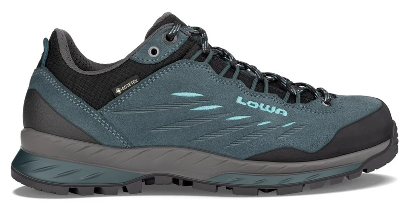 Lowa Delago GTX LO Ws Damen Wanderschuh petrol/aquamarin