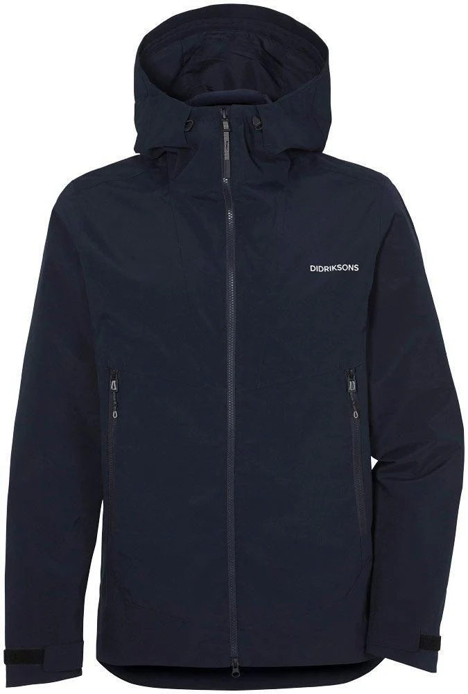 Didriksons Basil Jacket Herren Regenjacke dark night blue
