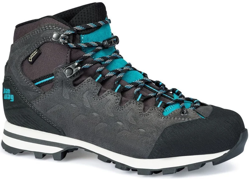 Hanwag Makra Light Lady GTX Damen Bergschuh asphalt/bluegreen