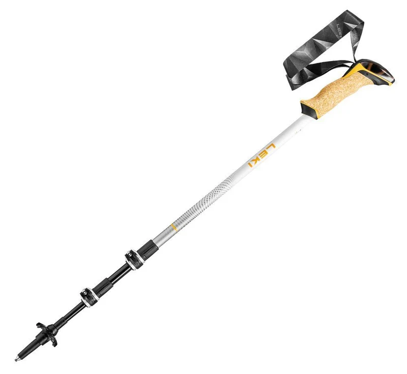 Leki Cressida Bergstock mango-white-silver
