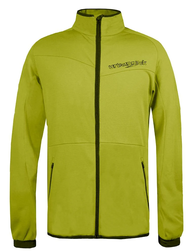 Urban Rock Garnera Herren Fleecejacke citronelle