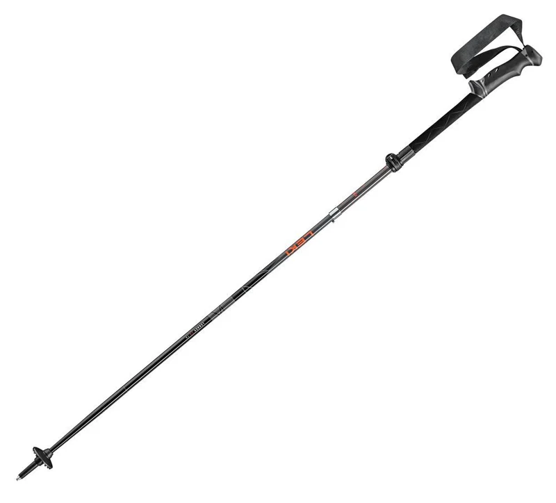 Leki Legacy FX TA Wanderstock silvergray-bright red-black