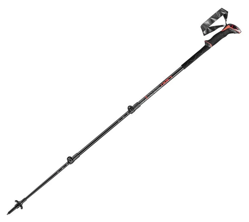 Leki Makalu Bergstock bright red-black-dark anthracite