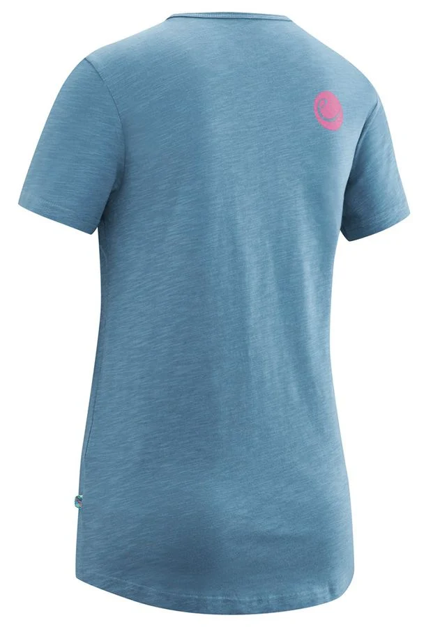 Edelrid Highball T-Shirt V Damen Klettershirt petrol