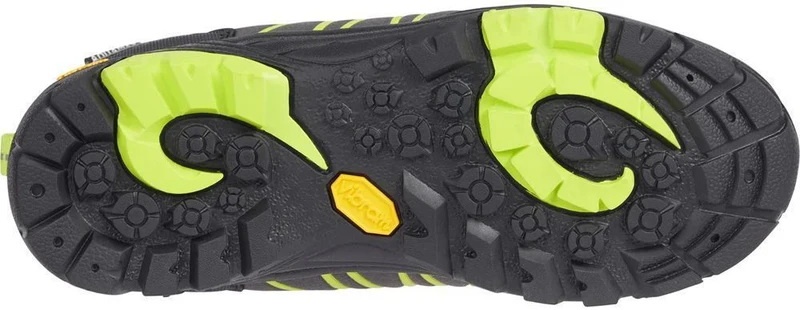 McKinley Denali Mid AQX J Kinder Wanderschuh anthracite/green lime
