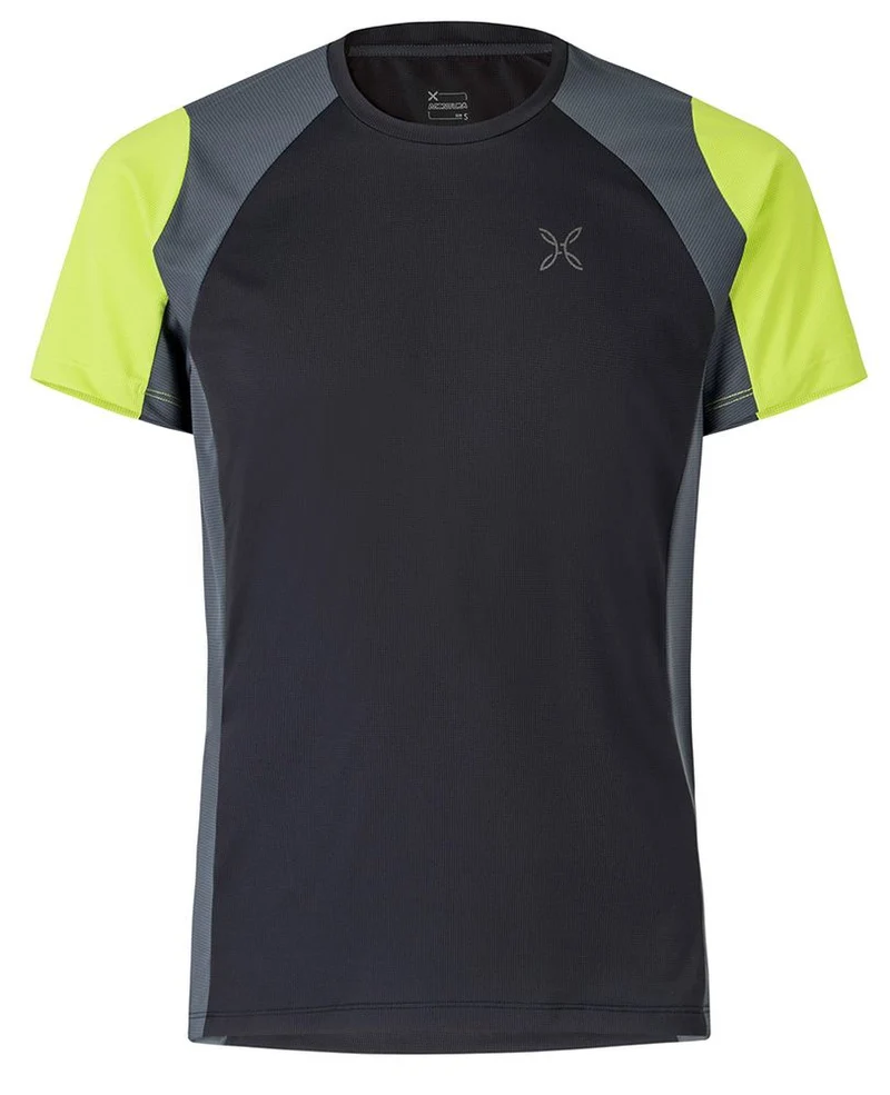 Montura Outdoor Choice Herren Funktionsshirt nero/verde lime