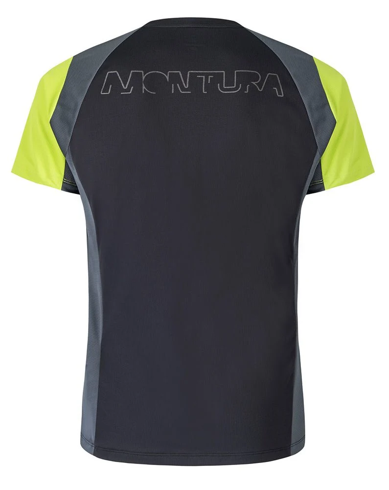 Montura Outdoor Choice Herren Funktionsshirt nero/verde lime