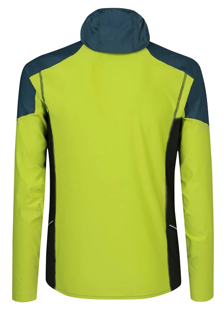 Montura Elevation Maglia Herren Midlayer verde lime/blu cenere