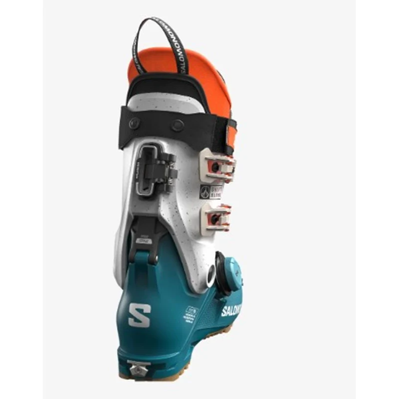 Salomon Shift Alpha Boa 120 All Mountain-Schuhe Herren Dragonfly / Siver Met. / Orange Tiger