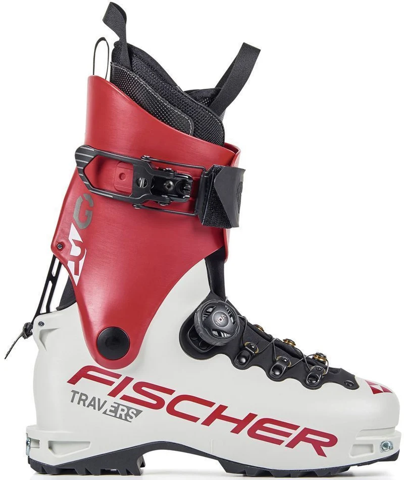 Fischer Travers GR Auslauf Damen Skitourenschuh white/red
