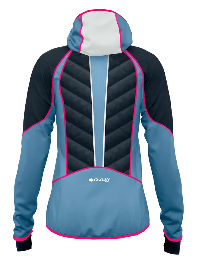 Crazy Idea Channel Jacket Damen Isolationsjacke vento