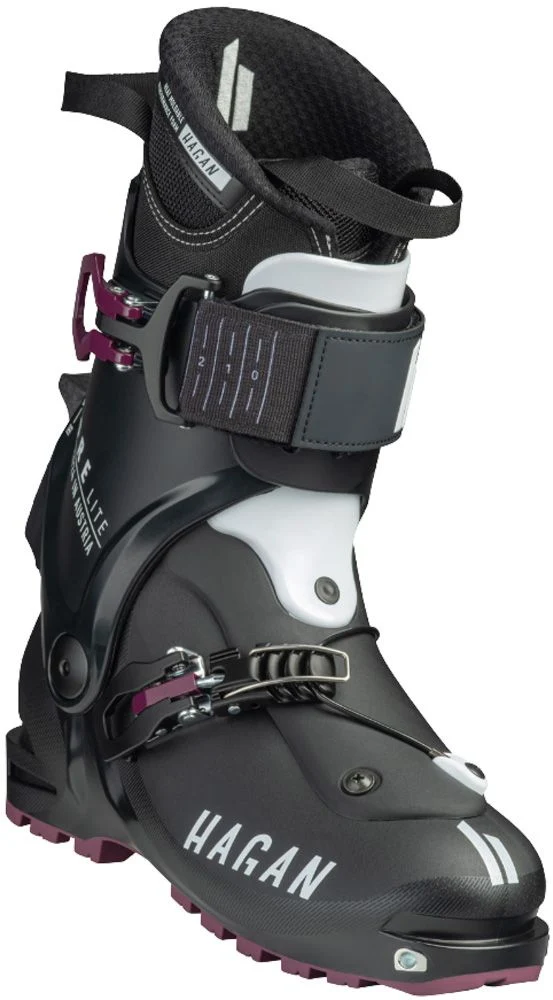 Hagan Core Lite 22/23 Damen Skitourenschuh schwarz/schwarz/aubergine