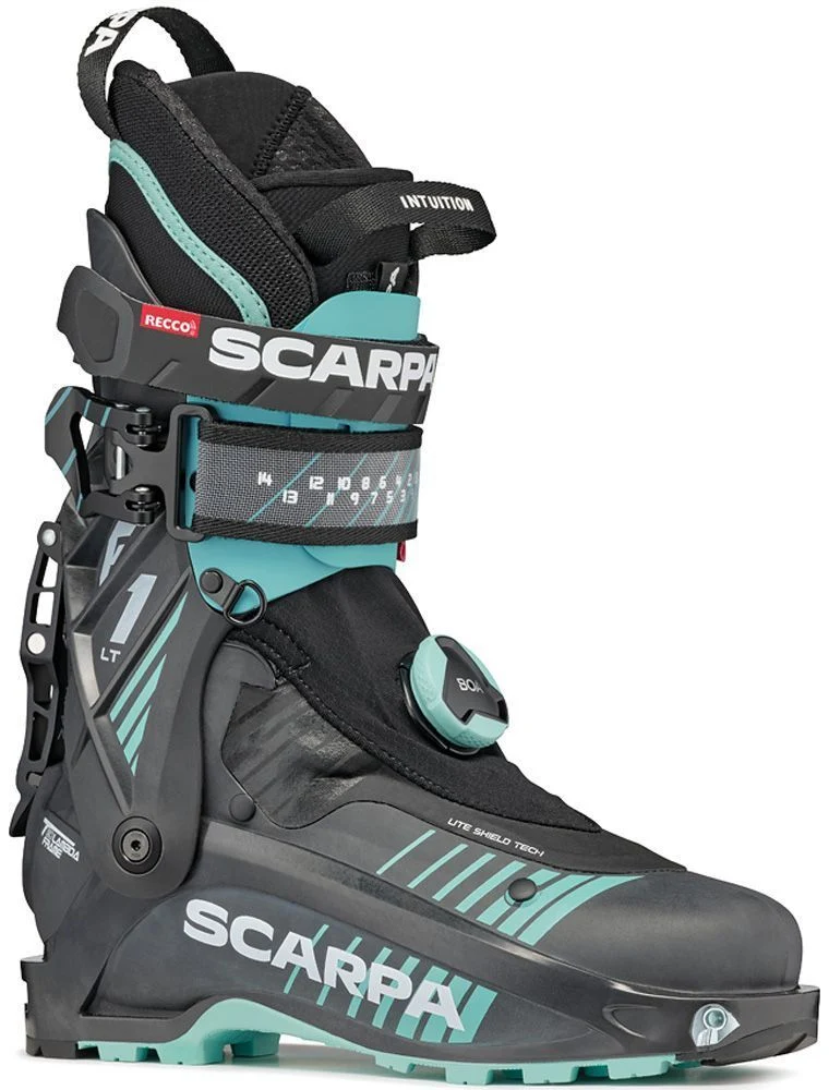 Scarpa F1 LT Wmn Carbon Damen Skitourenschuh carbon/aqua