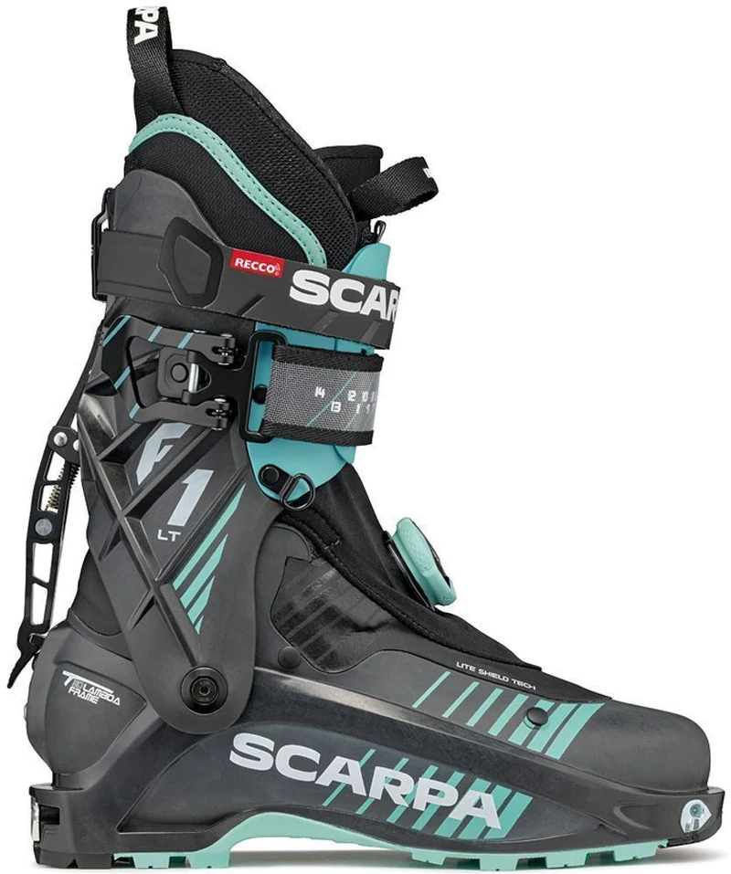 Scarpa F1 LT Wmn Carbon Damen Skitourenschuh carbon/aqua