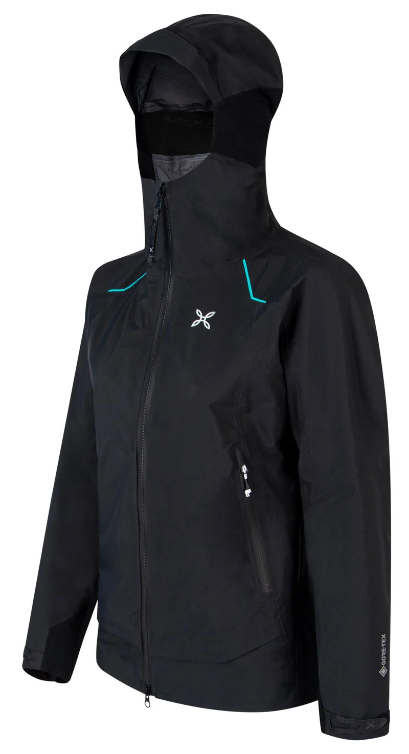 Montura Tribute Jacket Damen Regenjacke nero/care blue