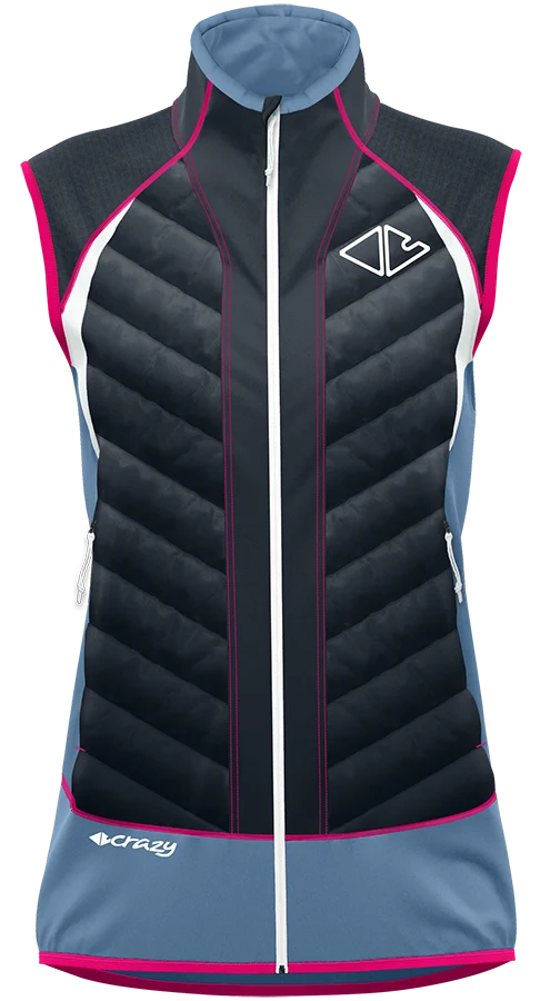 Crazy Idea Vest Channel Damen Weste vento