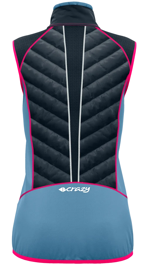 Crazy Idea Vest Channel Damen Weste vento
