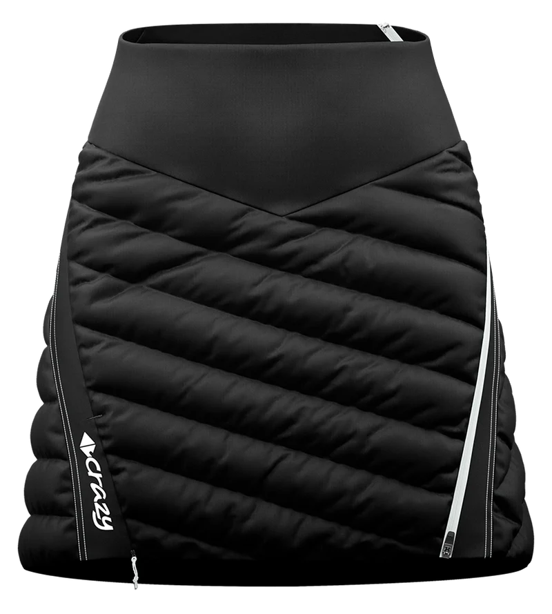 Crazy Idea Skirt Channel Damen Sportrock black