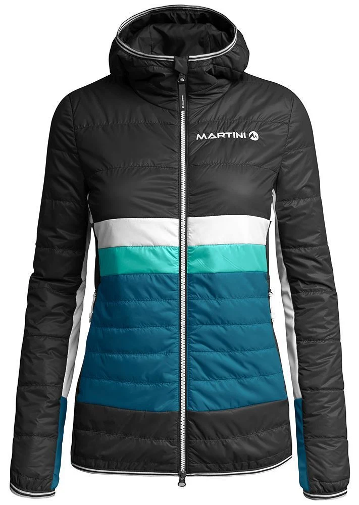 Martini Sportswear Liberty Damen Isolationsjacke black/deep sea/surf