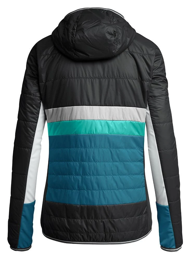 Martini Sportswear Liberty Damen Isolationsjacke black/deep sea/surf