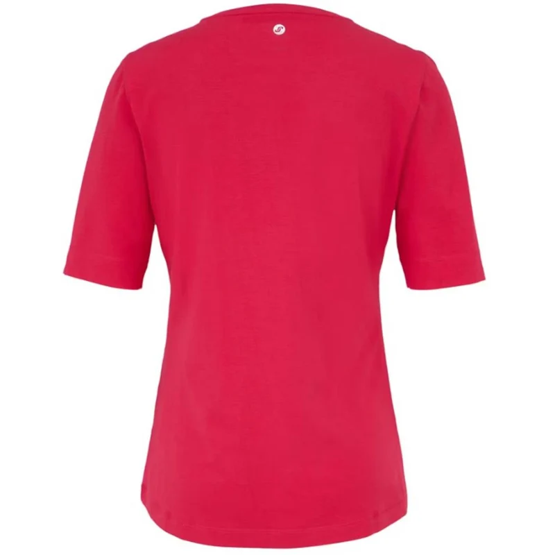 JOY - T-Shirt - Maxi - vivid crimson