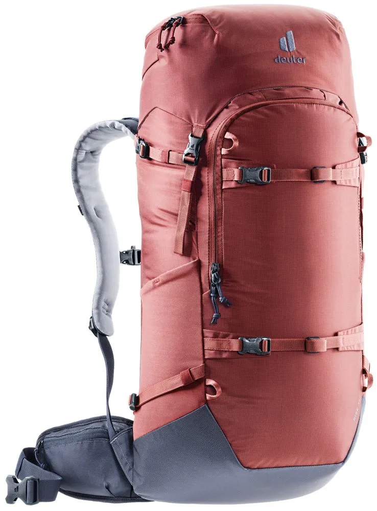 Deuter Rise 34+ Herren Skitourenrucksack redwood-ink