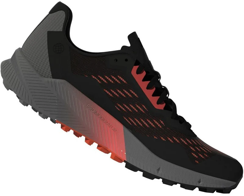 Adidas Terrex Agravic Flow 2 Herren Trailrunningschuh cblack/grefou/ftwwht