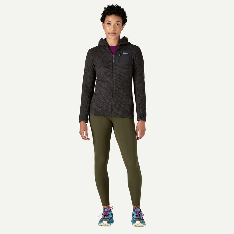 Patagonia Women's R1 Air Full-Zip Hoody Schwarz