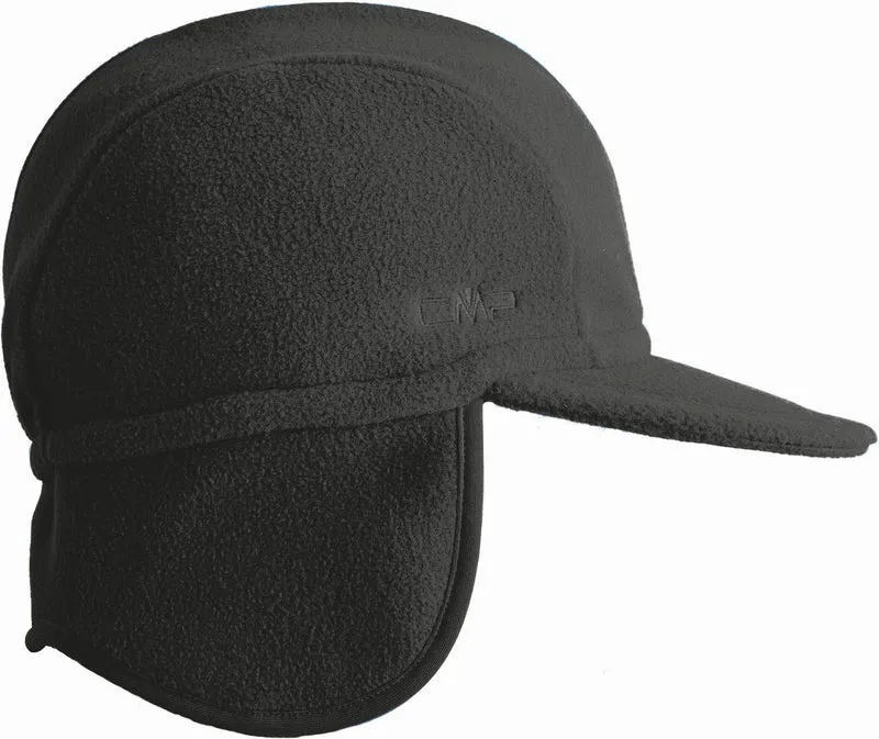 CMP Herren MAN FLEECE CAP mit Ohrenschutz & Schirm