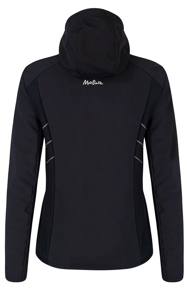 Montura Poison Jacket Damen Softshelljacke nero/ice blue