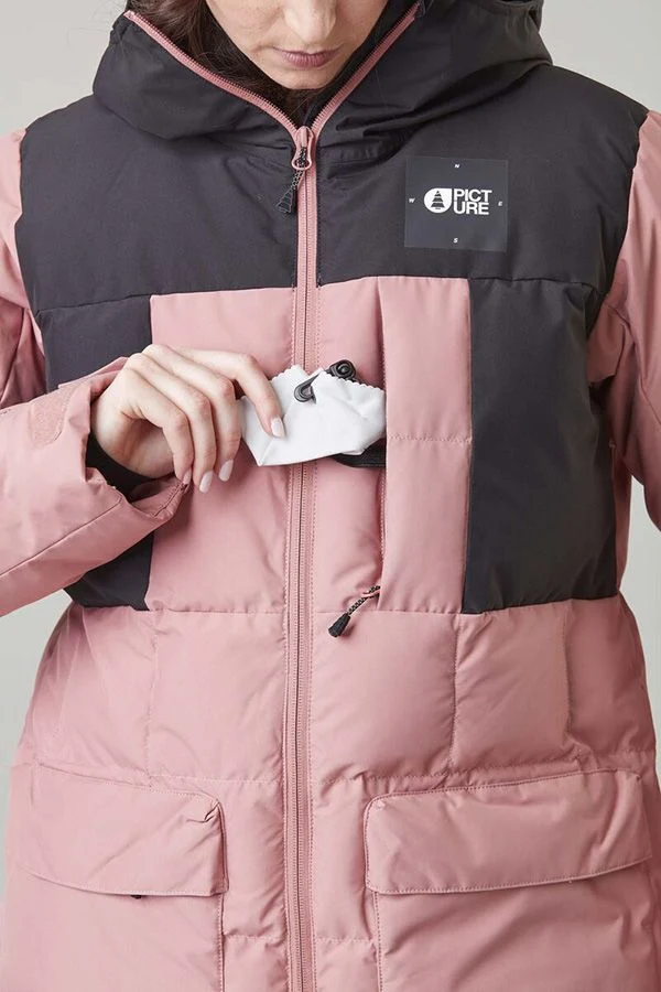Picture Face It Jacket Damen Wintersportjacke ash rose