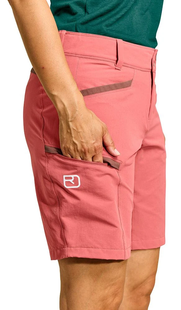 Ortovox Pelmo Shorts Damen Bergshort wild rose