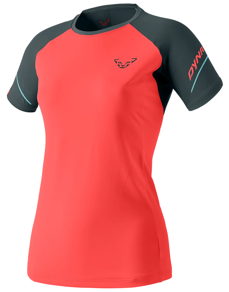 Dynafit Alpine Pro S/S Tee Damen Runningshirt hot coral