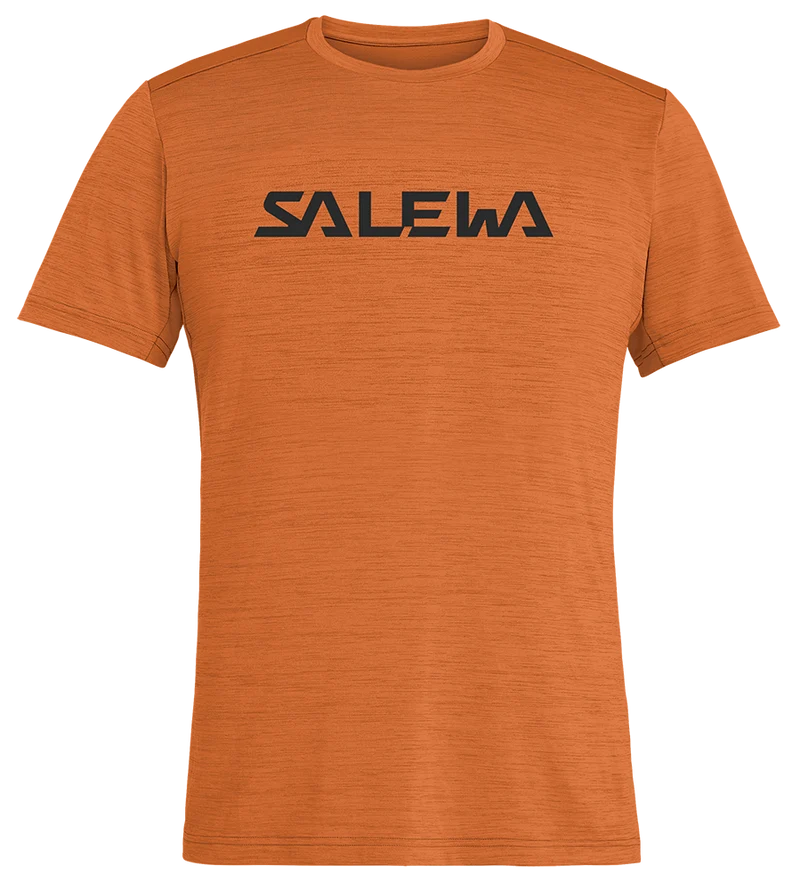 Salewa Puez Hybrid 2 Dry Herren T-Shirt autumnal melange