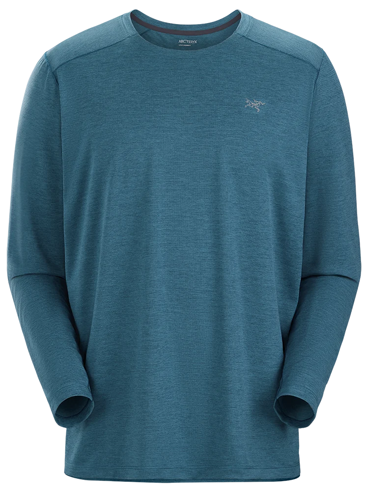 Arcteryx Cormac Crew LS Herren Langarmshirt serene heather