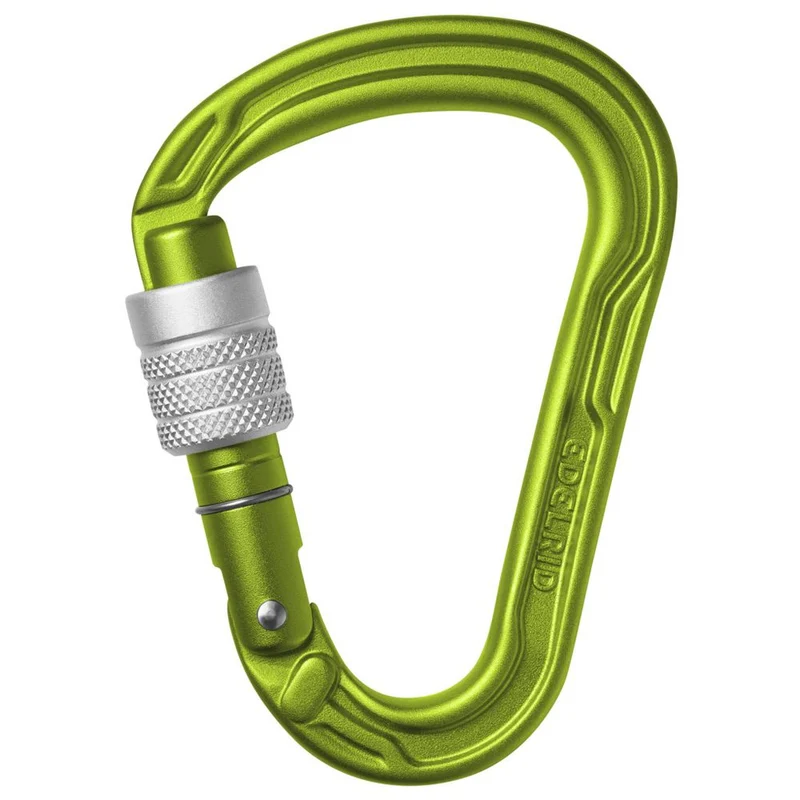 Edelrid HMS Strike Screw II Verschlusskarabiner oasis
