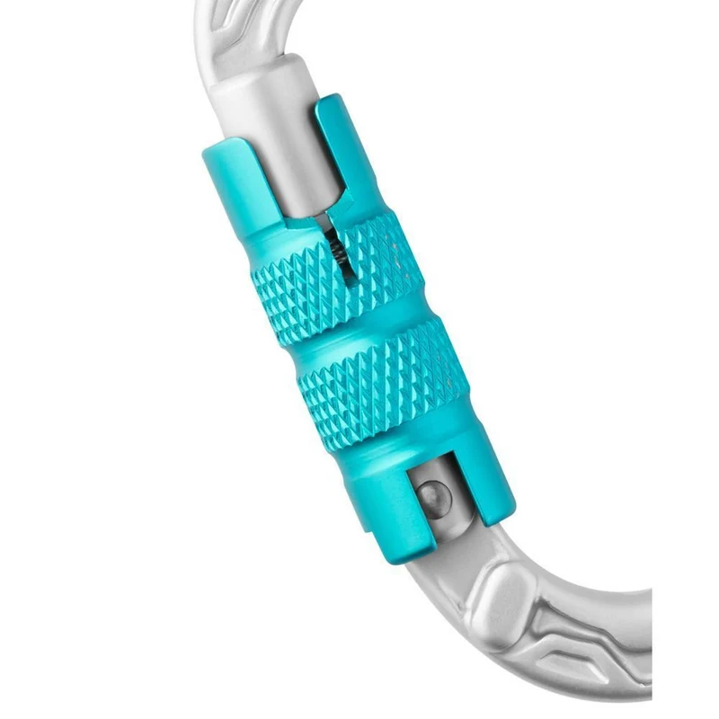 Edelrid HMS Bullet Triple Verschlusskarabiner silver