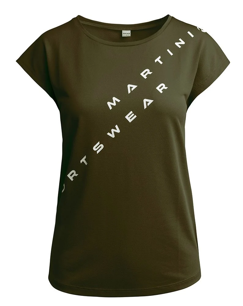 Martini Sportswear Be.Different Damen Funktionsshirt olive
