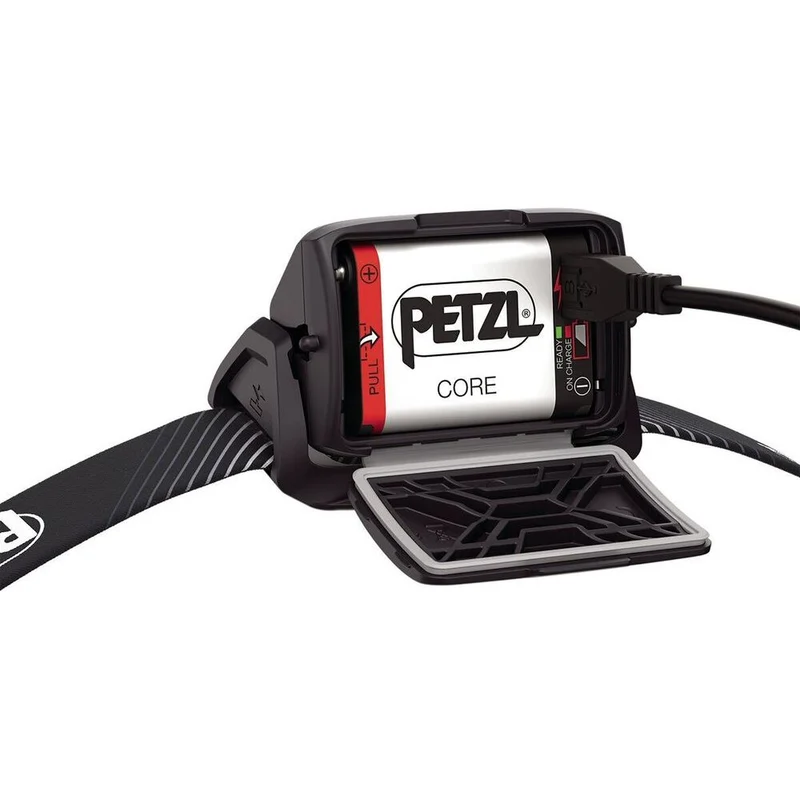 Petzl Actik Core 600 Lumen Stirnlampe grau