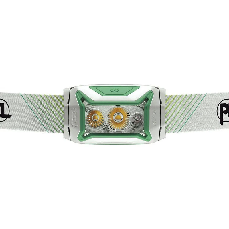 Petzl Actik Core 600 Lumen Stirnlampe grün