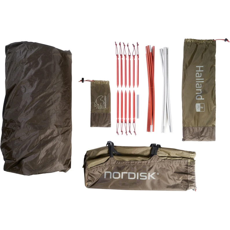 NORDISK Halland 2 PU Tunnelzelt für 2 Personen
