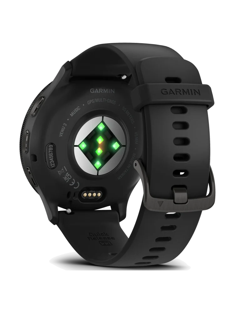 GARMIN Venu 3 Fitness-Smartwatch 1,4" AMOLED Schwarz