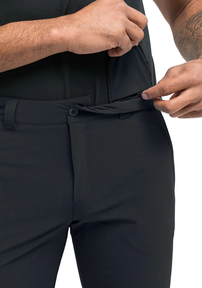 Maier Sports Herren Bermuda Huang – Wasserabweisende Wanderhose