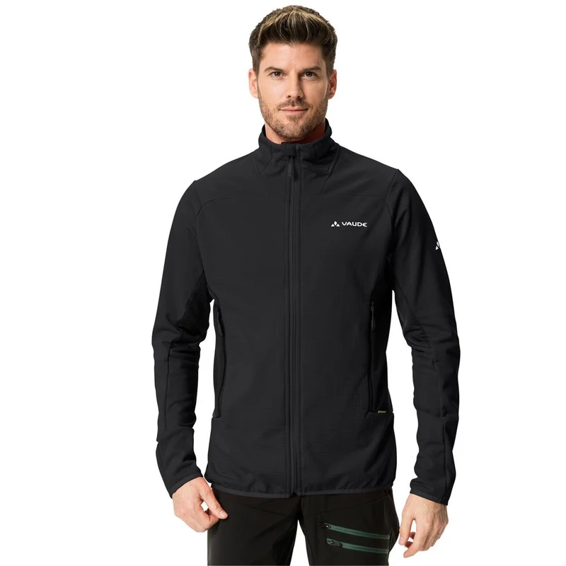 Vaude Monviso Fleece Jacke Herren black