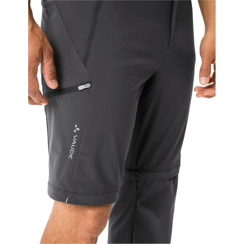 Vaude Farley Stretch T-Zip III Hose Herren Langgröße black