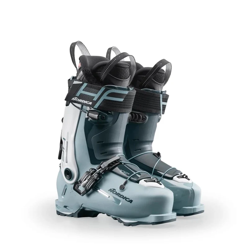 Nordica HF Pro 105 W GW Skischuhe Hellblau / Weiß